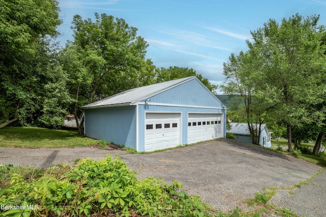 7 Hughes St, Adams, MA 01220 - view of detached garage