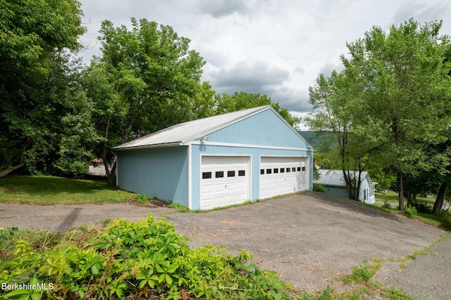 7 Hughes St, Adams, MA 01220 - view of detached garage