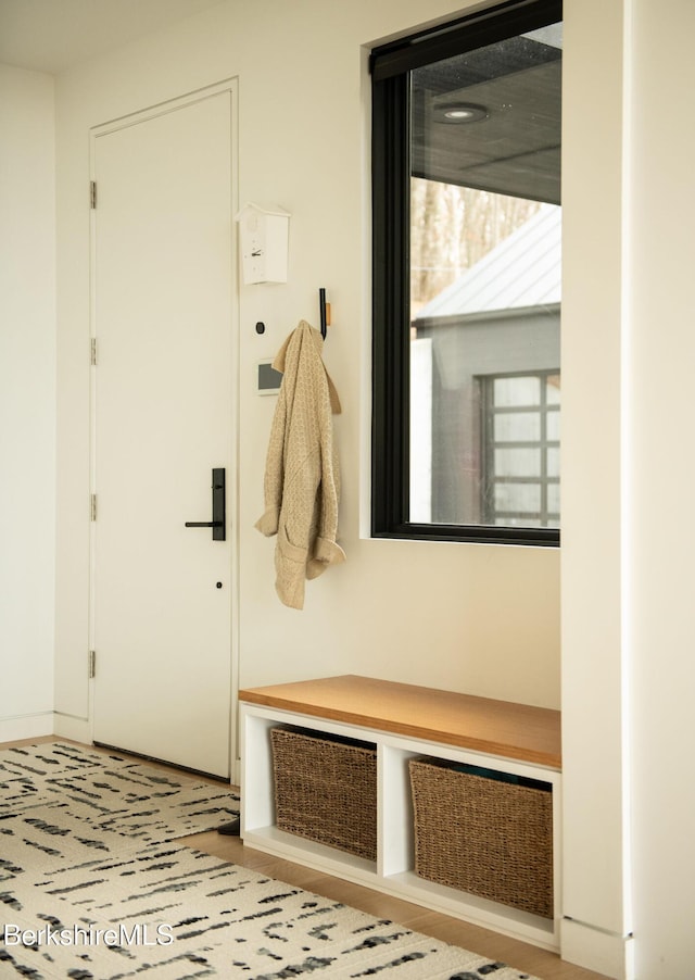 view of mudroom