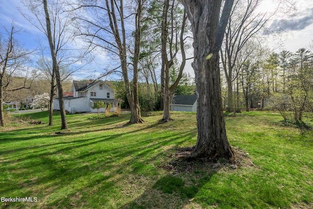view of yard
