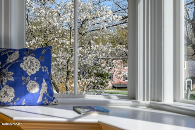 view of room details