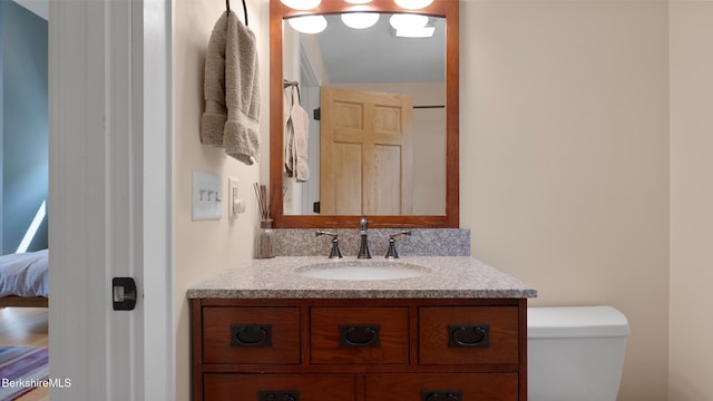 11 Jamie Ln, Sandisfield, MA 01255 - half bath featuring vanity and toilet