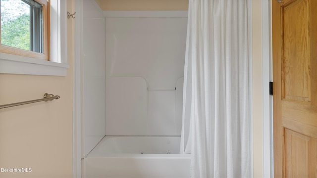 11 Jamie Ln, Sandisfield, MA 01255 - bathroom featuring shower / bath combination with curtain