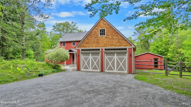 11 Jamie Ln, Sandisfield, MA 01255 - view of garage