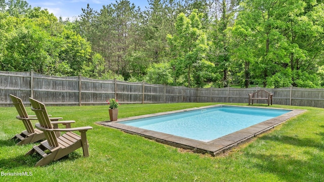 51 New Lenox Rd, Lenox, MA 01240 - view of swimming pool featuring a fenced backyard