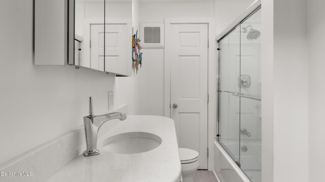 51 New Lenox Rd, Lenox, MA 01240 - full bathroom featuring vanity and combined bath / shower with glass door