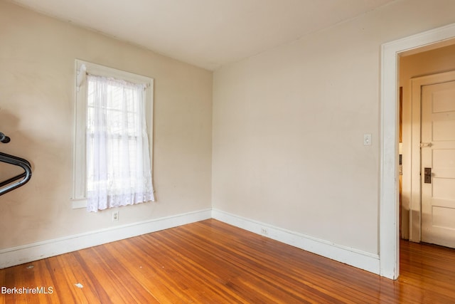 30 Belvidere Ave, Pittsfield, MA 01201 - unfurnished room featuring wood finished floors and baseboards