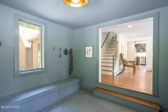 20 Hillside Ln, Sheffield, MA 01222 - mudroom with tile patterned floors