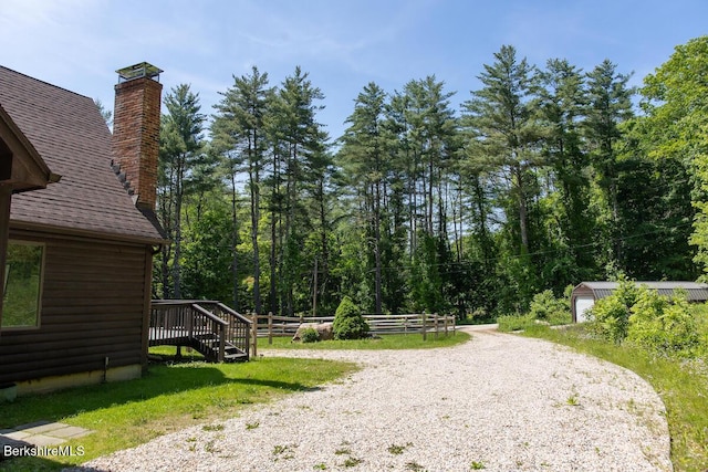 20 Hillside Ln, Sheffield, MA 01222 - view of yard