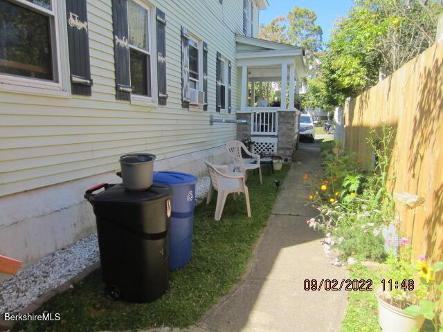 119 Appleton Ave, Pittsfield, MA 01201 - view of side of home featuring fence