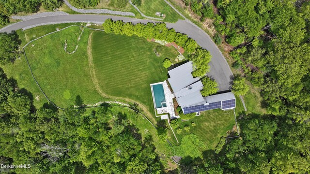 113 Brush Hill Rd, Great Barrington, MA 01230 - bird's eye view