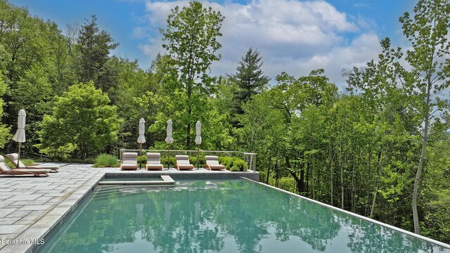 113 Brush Hill Rd, Great Barrington, MA 01230 - view of swimming pool with a patio and a pool with connected hot tub