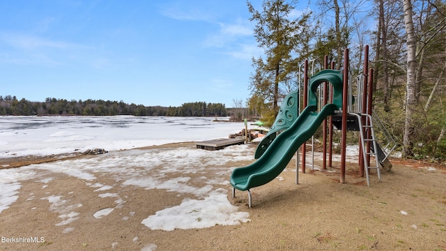 view of communal playground