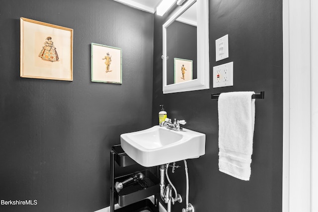 49 S St, Great Barrington, MA 01230 - bathroom with a sink