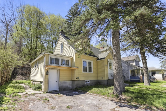 2461/2 Columbia St, Adams, MA 01220 - exterior space featuring driveway