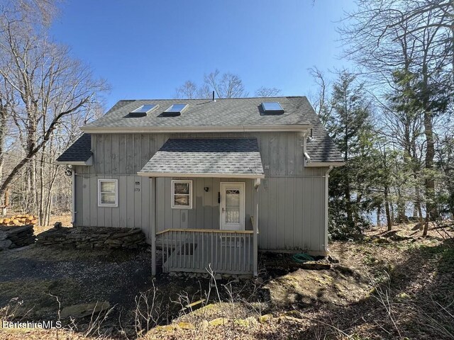 173 King Richard Dr, Becket, MA 01223 - view of front of home with roof with shingles