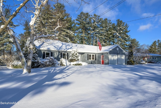 view of ranch-style house