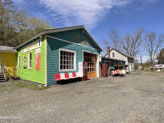 395 Laurel St, Lee, MA 01238 - view of home's exterior with an outbuilding