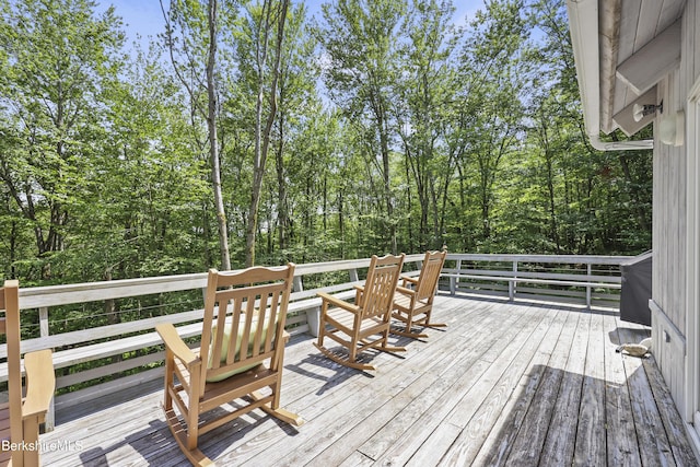 112 Silver St, Lanesborough, MA 01237 - view of wooden terrace