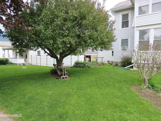 16-18 Hoosac St, Adams, MA 01220 - view of yard with cooling unit