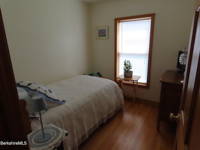 16-18 Hoosac St, Adams, MA 01220 - bedroom with light wood-style floors and baseboards