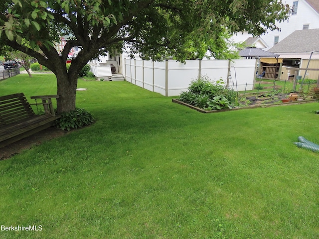 16-18 Hoosac St, Adams, MA 01220 - view of yard with a vegetable garden