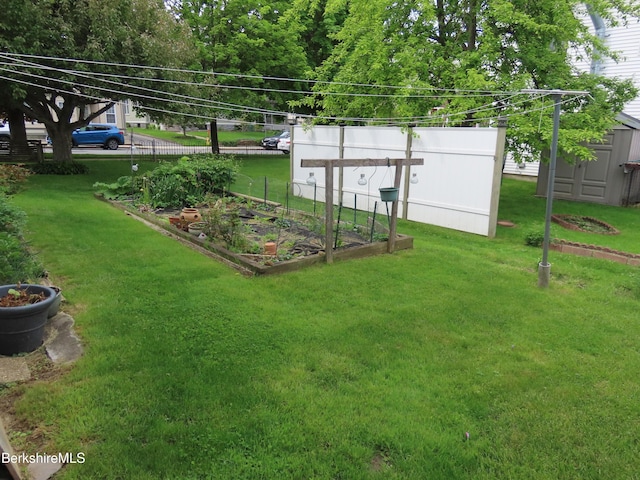 16-18 Hoosac St, Adams, MA 01220 - view of grassy yard with a garden