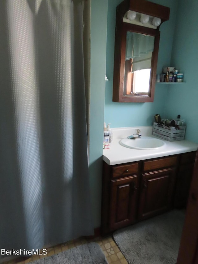 16-18 Hoosac St, Adams, MA 01220 - full bath featuring vanity and a shower with curtain