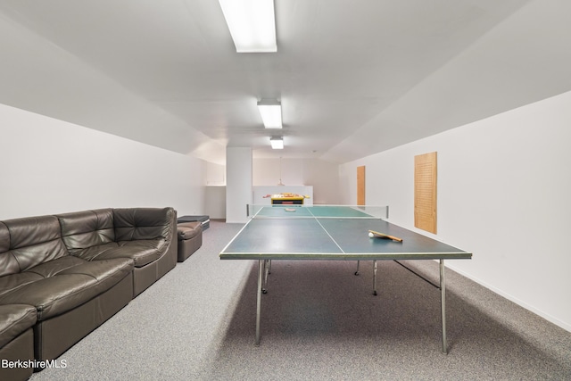 playroom featuring carpet floors
