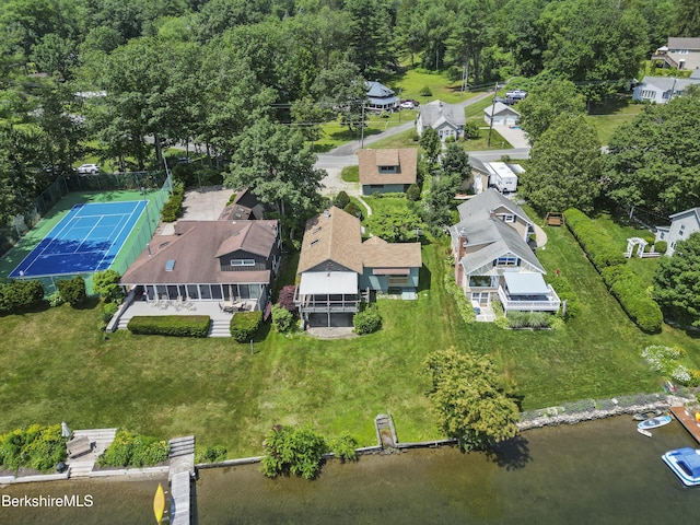 73 Narragansett Ave, Lanesborough, MA 01237 - view of property location with a large body of water and nearby suburban area