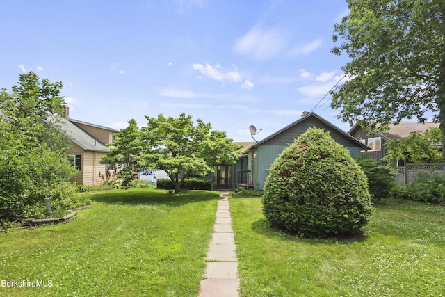 73 Narragansett Ave, Lanesborough, MA 01237 - view of yard