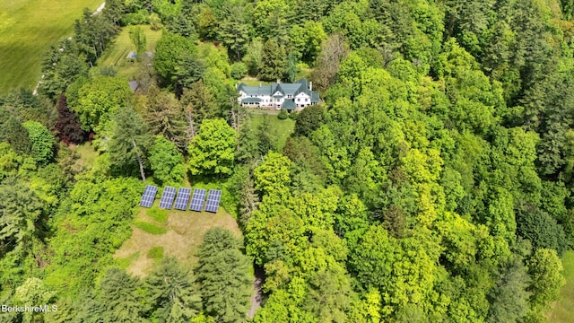771 W Rd, Sheffield, MA 01257 - bird's eye view of a heavily wooded area
