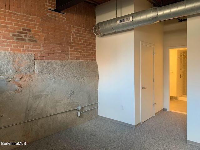 view of basement