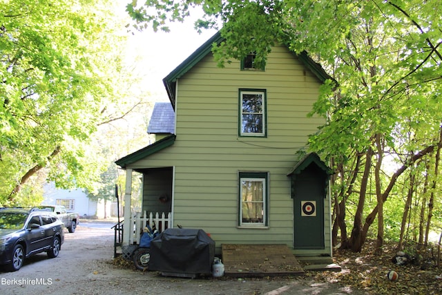 view of back of house