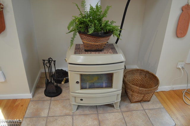 345 Big Bass Ln, Becket, MA 01223 - detailed view of baseboards and wood finished floors