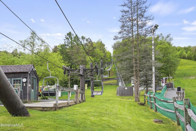 94 Corey Rd Unit D, Hancock, MA 01237 - view of green lawn