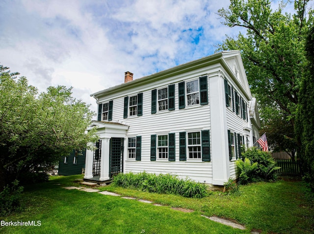 3 Swamp Rd, West Stockbridge, MA 01266 - view of front of property featuring a chimney