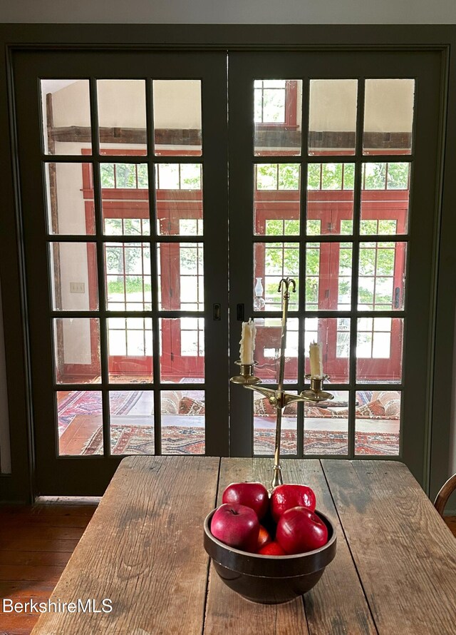 3 Swamp Rd, West Stockbridge, MA 01266 - doorway to outside featuring wood finished floors and plenty of natural light