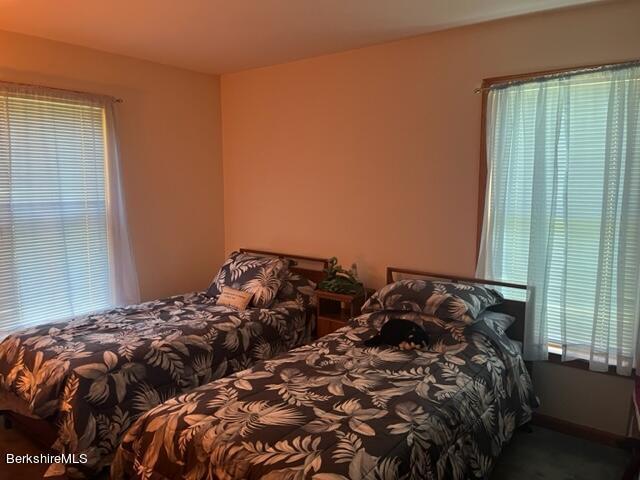 bedroom featuring multiple windows