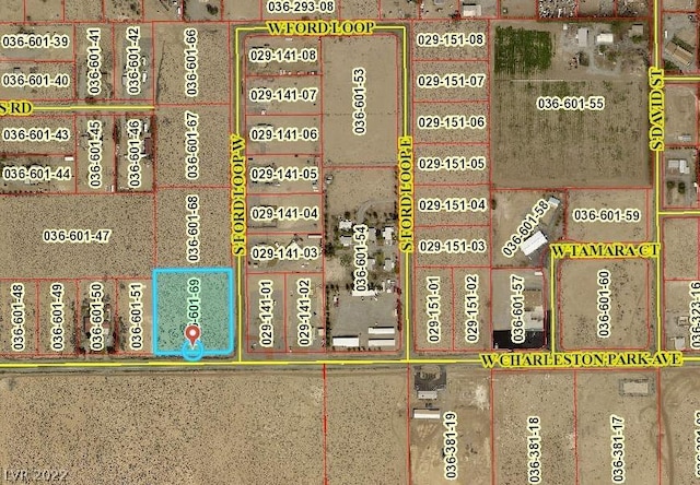 1850 W Charleston Park Ave, Pahrump NV, 89048 land for sale