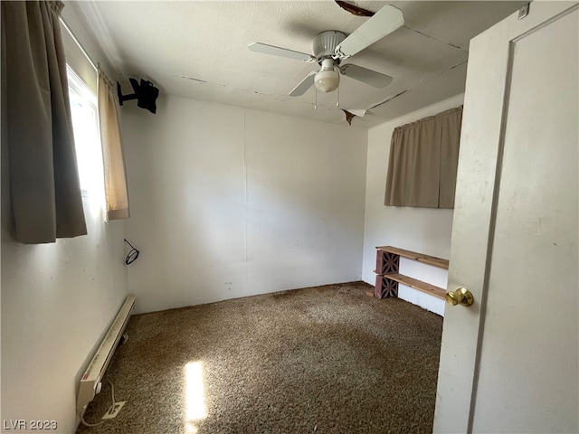 empty room with ceiling fan