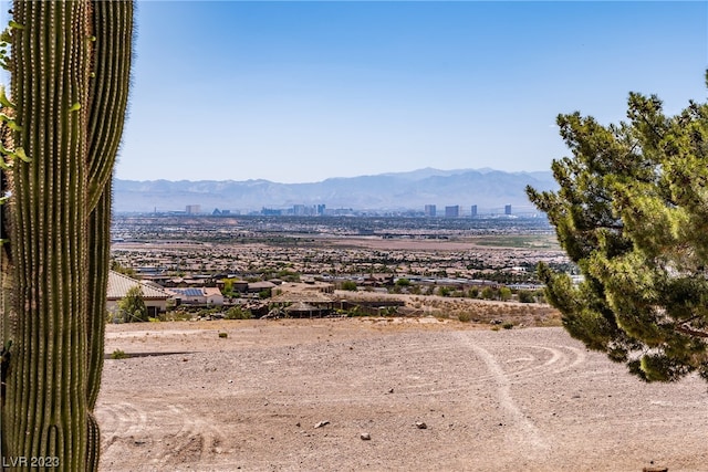 view of mountain view