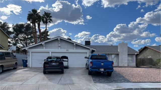 view of ranch-style home