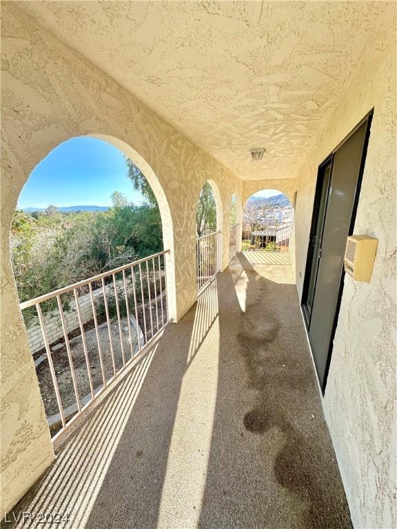 view of patio / terrace featuring a balcony