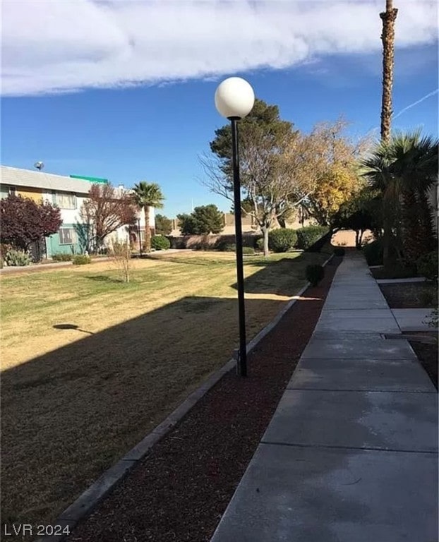 exterior space featuring a yard