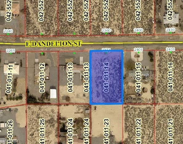 2371 E Dandelion St, Pahrump NV, 89048 land for sale