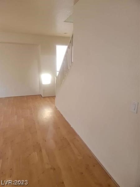 interior space featuring light hardwood / wood-style floors