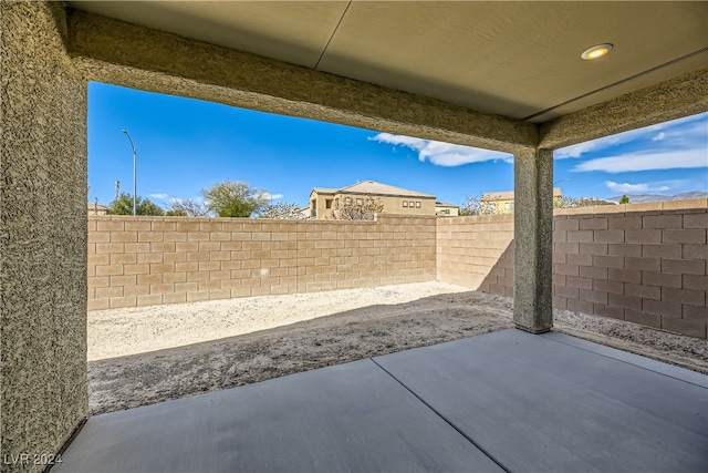 view of patio / terrace