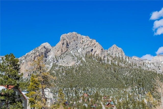 view of mountain view