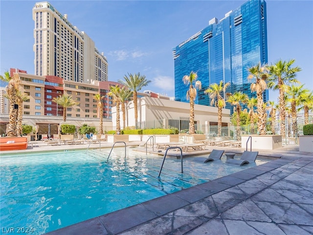 view of swimming pool